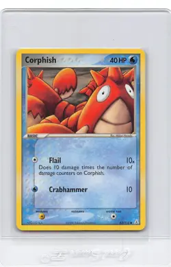 CORPHISH 63/110 - Non-Holo - COMMON - EX Holon Phantoms - POKEMON CARD - NM/LP - Image 1