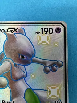 Mewtwo GX SV59/SV94 Hidden Fates: Shiny Vault Holo Pokemon Card Tcg - Image 2