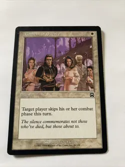 Moment of Silence Magic The Gathering Card - Image 1