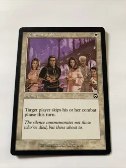 Moment of Silence Magic The Gathering Card - Image 2