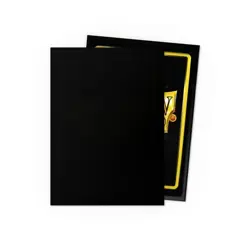 Dragon Shield Matte Black Sleeves 100ct - Standard Size - MTG Pokemon TCG - Image 2