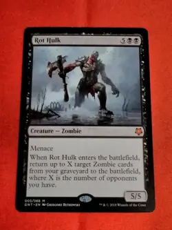 Rot Hulk - Game Night 2018 Mythic Rare Magic The Gathering MTG - Unplayed Mint+ - Image 1