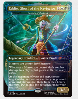 MTG Secret Lair PRESALE Foil Iron Maiden: Eddie Unchained FAST SHIPPING - Image 4