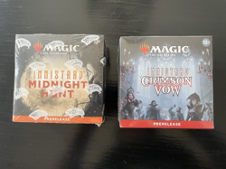 MtG Innistrad: Midnight Hunt and Crimson Vow Prerelease Packs Factory Sealed - Image 1