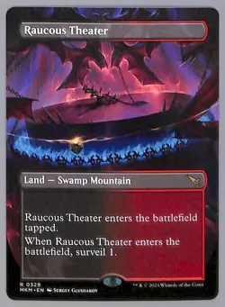 Raucous Theater - Borderless - Murders at Karlov Manor (MKM) MTG - Image 1