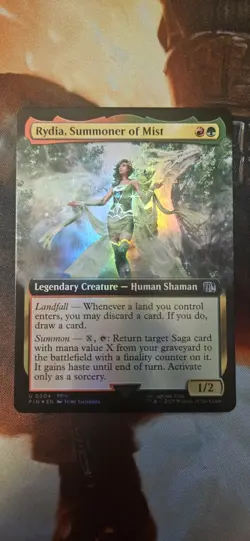 Rydia, Summoner of Mist - #504 Foil ( Extended Art) Final Fantasy - Mtg - Image 1