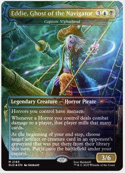 Secret Lair x Iron Maiden: Eddie Unchained - Foil Edition - Pre-Order - MTG - Image 4