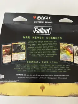Magic The Gathering Universes Beyond: Fallout Scrappy Survivors Commander Deck - Image 4