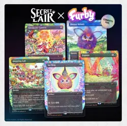 PRESALE SECRET LAIR X FURBY: DOO-AY NOO-LAH CONFETTI FOIL EDITION - Image 1