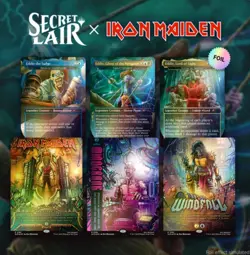 MTG Secret Lair PRESALE Iron Maiden: Eddie Unchained FOIL edition - Image 1