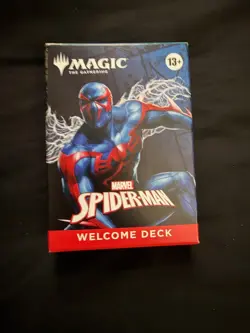 Magic: The Gathering Marvel's Spider-Man Welcome Deck BLUE NYCC Starter SEALED - Image 1