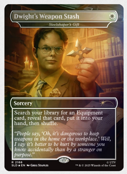 Secret Lair x The Office: Dwight’s Destiny Foil Edition - Pre-Order - MTG - Image 3