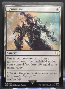 Reanimate #206 Commander: The Lord of the Rings Regular Rare - Image 1