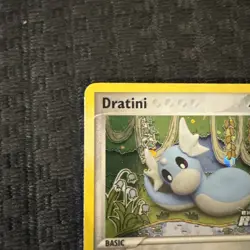 Pokemon TCG Dratini 52/109 EX Team Rocket Returns Holo Stamped 2004 NM/LP - Image 4