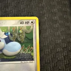 Pokemon TCG Dratini 52/109 EX Team Rocket Returns Holo Stamped 2004 NM/LP - Image 5