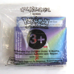 1998 KFC Kids Meal Pokemon Cards in Sealed, Unopened Pack - Image 2