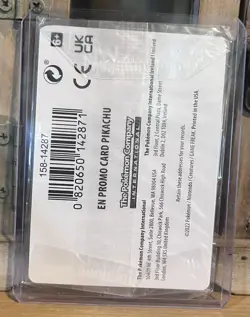 Pikachu GameStop 028/078 Pokemon GO TCG Promo - Sealed! - Image 2