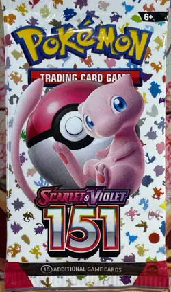 POKEMON 151 ENGLISH BOOSTER PACK SEALED. FREE SHIPPING - Image 1