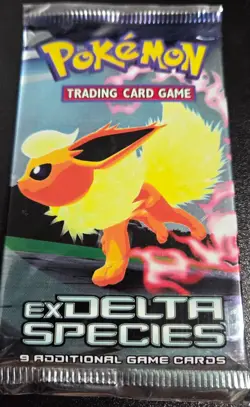 Pokemon booster pack Ex Delta Species -Flareon - New and Sealed - Unweighed - Image 1