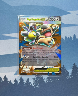 Pokemon Mega Evolution Mega Kangaskhan ex 104/132 Holo Double Rare Near Mint - Image 3