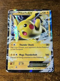 Pokemon TCG Pikachu EX XY174 Promo HP - Image 1