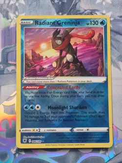 Radiant Greninja 046/189 Astral Radiance Near Mint Pokemon TCG - Image 1