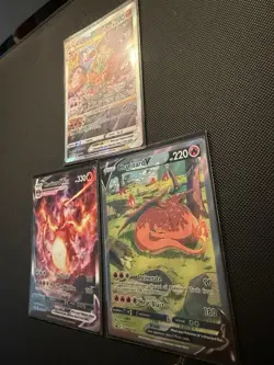 Pokemon TCG Charizard UPC Promo Set SWSH260 SWSH261 SWSH262 VMAX VSTAR V NM - Image 3