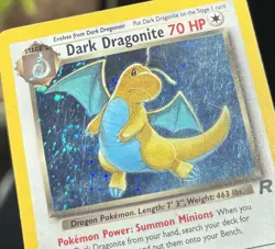 Dark Dragonite 5/82 - Team Rocket - Holo Rare With SWIRL 💫- Pokemon TCG HP - Image 2