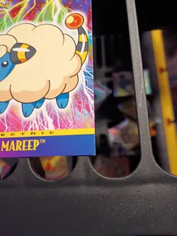 pokemon topps johto league champions 2001 Blue Label #179 Mareep - Image 5
