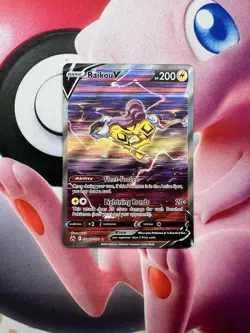 Pokemon TCG Raikou v Crown Zenith: Galarian Gallery GG41/GG70 MINT - Image 1
