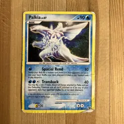 1x Pokemon Palkia LV.67 26/106 Great Encounters Holo Rare VERY DAMAGED - Image 1
