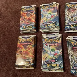 Pokemon Sword & Shield Brilliant Stars - Sealed Booster Packs - Lot of 36 - Image 2