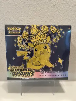 Pokemon Surging Sparks Elite Trainer Box ETB Pokemon Center Exclusive - SEALED - Image 2