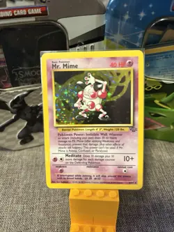 Pokemon Mr. Mime Jungle 6/64 HOLO Rare Unlimited Vintage WOTC - LP - Image 1