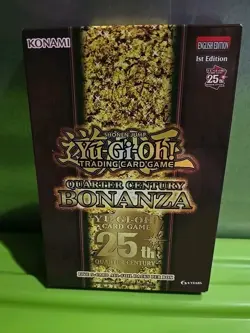 🔥 Yu-Gi-Oh! Quarter Century Bonanza Box SEALED. 1st Edition, - Image 1