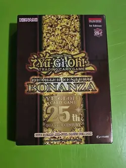 🔥 Yu-Gi-Oh! Quarter Century Bonanza Box SEALED. 1st Edition, - Image 3