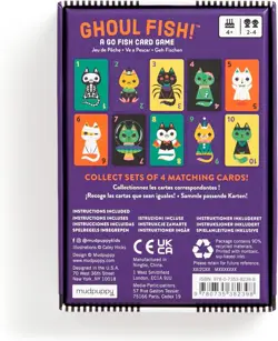 Mudpuppy Ghoul Fish! - Version of Classic Kids Go Fish Card Game with... - Image 3