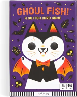 Mudpuppy Ghoul Fish! - Version of Classic Kids Go Fish Card Game with... - Image 4