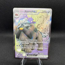 Arven's Mabosstiff ex 218/182 SV10: Destined Rivals NM Pokemon Card TCG - Image 1