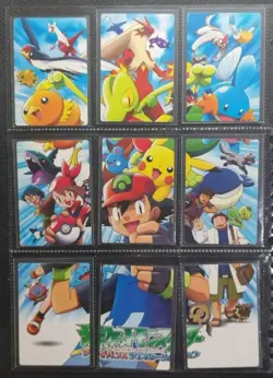 Set 18 Pokemon AG Carddass Zukan Card Vintage Nintendo Bandai Japanese 2003 - Image 5