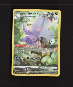 Hisuian Goodra GG21/GG70 Crown Zenith Full Art Ultra Rare Holo Pokemon Card NM - Image 1