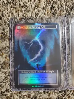 Sorcery Contested Realm Lightning Bolt & other Foil Promos Card Team Covenant - Image 3