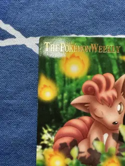 Vulpix 28/54 Pokemon Advanced Generation Weekly Card Vintage Nintendo Japanese - Image 3