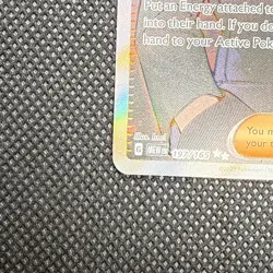 Giovanni’s Charisma SR #197/165 Pokemon S&V 151 NM English Card - Image 5