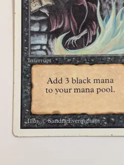 MTG Card - 1x Dark Ritual - Unlimited Edition - HP - Vintage Magic The Gathering - Image 5