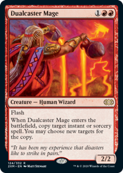 Mint/Near-Mint, English - 1 x MTG Dualcaster Mage - Foil Double Masters - Image 1