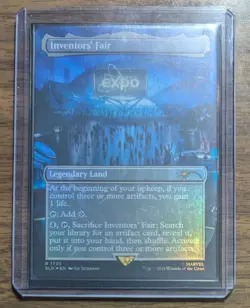 MTG Inventors' Fair Rainbow Foil from Secret Lair Drop Series NM - Image 2