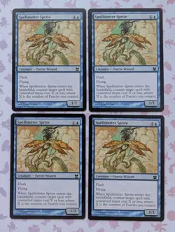 Playset 4x Spellstutter Sprite - Modern Masters - MTG - Image 1