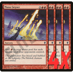 MTG Mana Geyser (Conspiracy) 147/210 (NEAR MINT) (4X) - Image 1