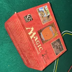 MTG: FALLEN EMPIRES Booster Pack display box; NO CARDS, 1994 Magic The Gathering - Image 1